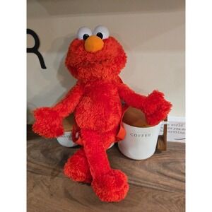 Sesame‎ Street Elmo Plush Backpack Toddler Kids Toy Stuffed Animal Red Bag
